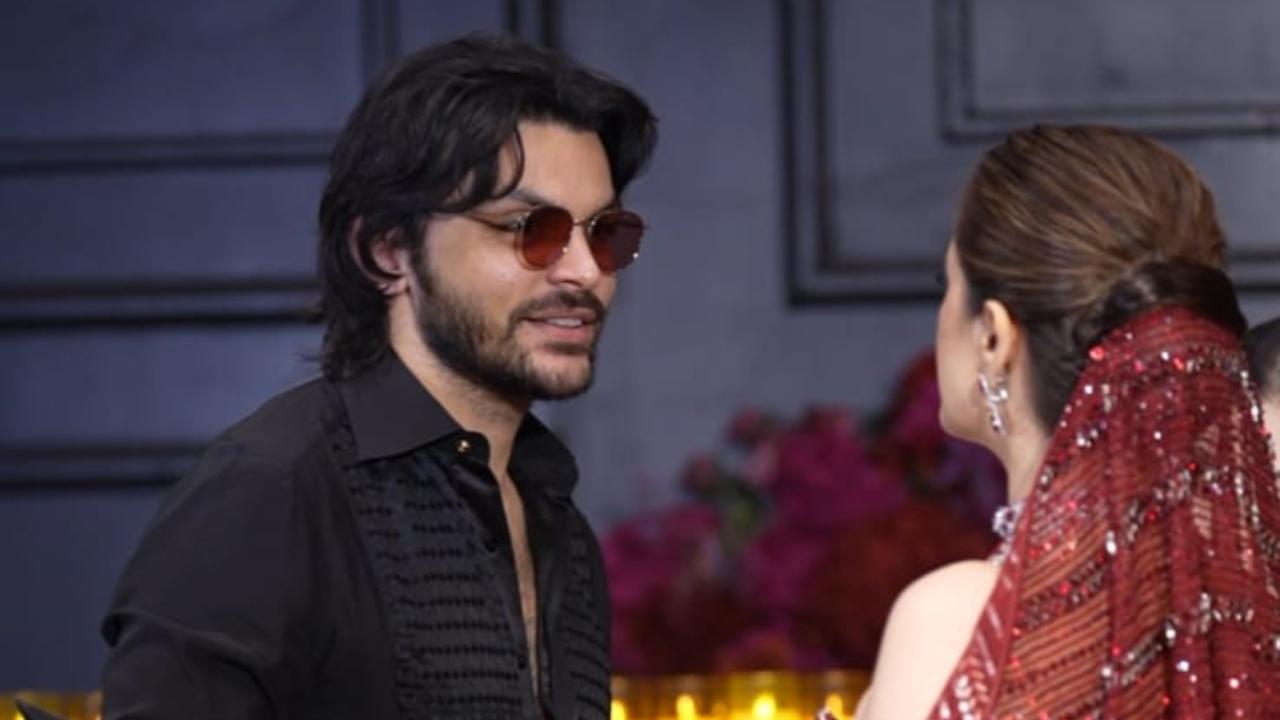 Veer Pahariya arrives alone for Nupur Sanon-Stebin Ben reception